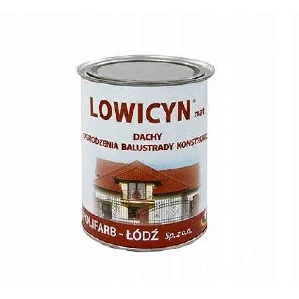 Barva Na Pozink Kovů Polyvinyl Lowicyn matné červené oxidy 5L