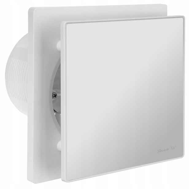 Koupelnový Ventilátor Mission Air Pure 120 Ht Bílý Higrostat Timer Klapka