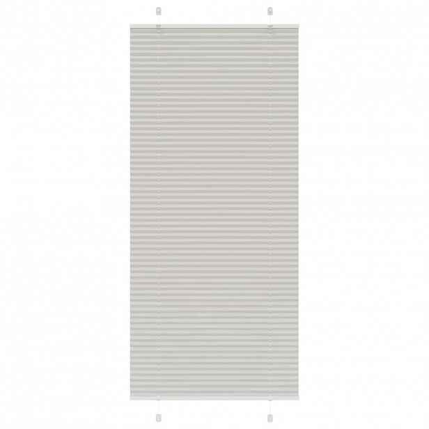 vidaXL Plisovaná roleta světle šedá 95x200 cm Šířka látky 94,4 cm