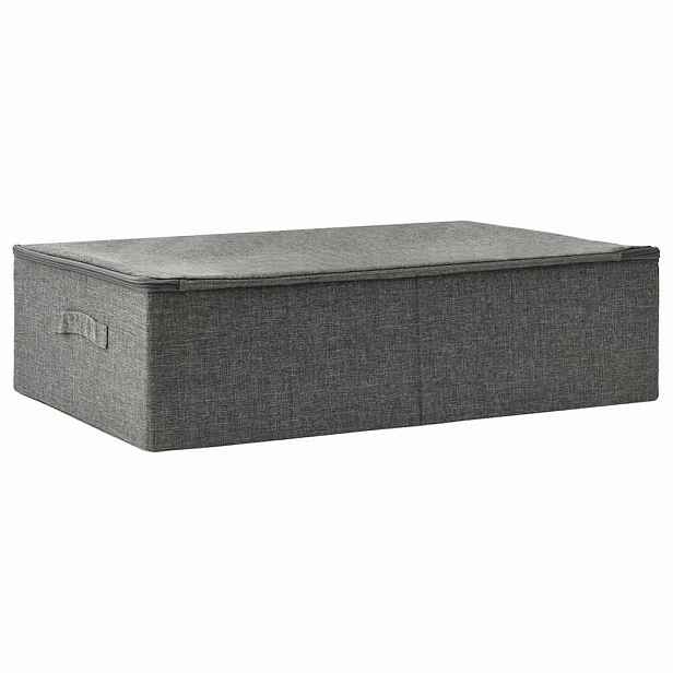vidaXL Úložný box textil 70 x 40 x 18 cm antracitový