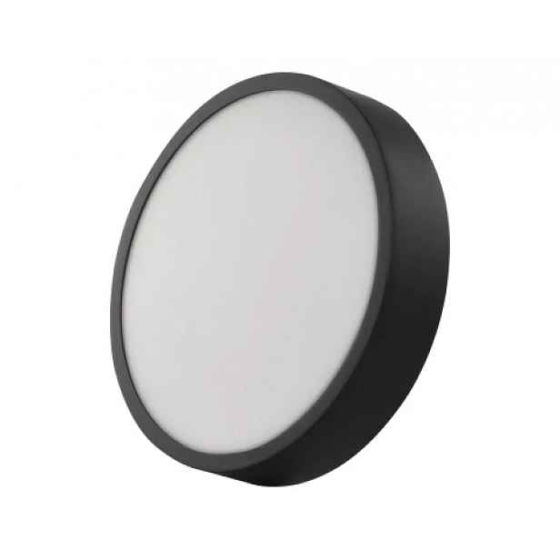 Stropní/nástěnné LED osvětlení Nexxo 22,5 cm, černé kulaté