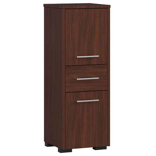 Ak furniture Koupelnová skříňka Fin venge
