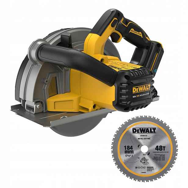 Kotoučová pila na kov DeWALT DCS383N 18V Xr Bl 184 mm 48T Body karton