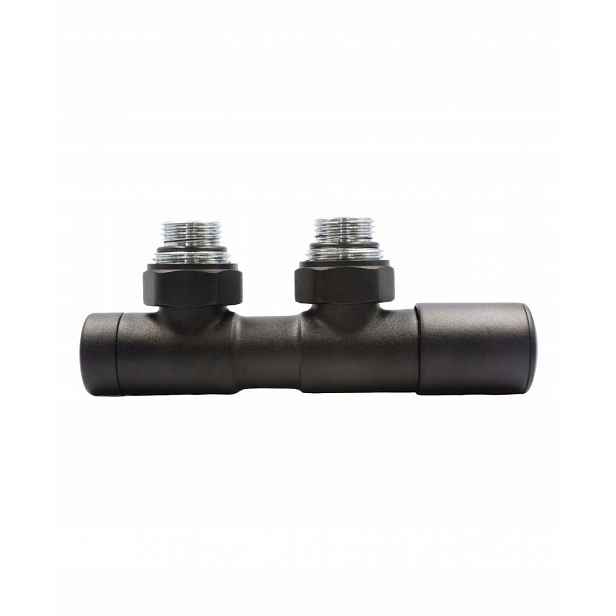 Ventil reg 50 mm Twins černý matný pravý