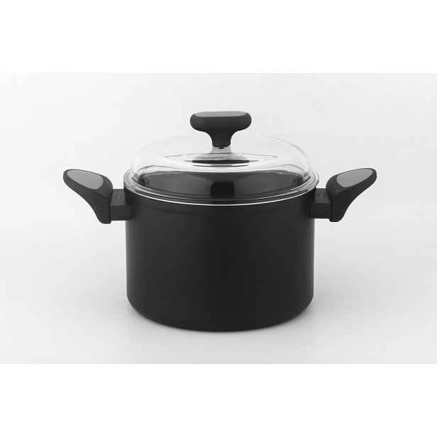 Hrnec 20X14 CM S Poklicí Nois Silver 4,2 L S Povrchovou Úpravou Greblon C 3+