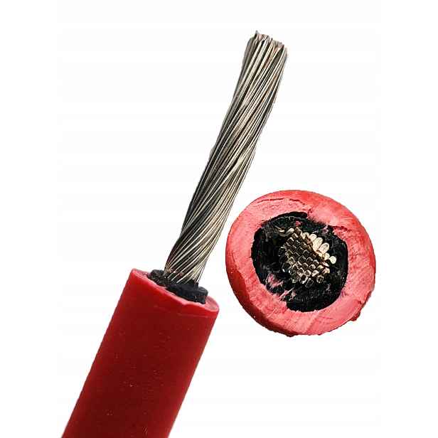 Kabel solarny Pv fotowoltaiczny Helukabel 1x2,5mm Dca czerwony 100m