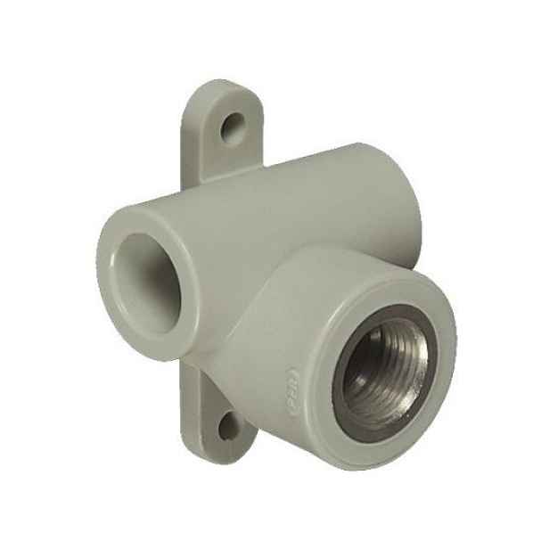 Koleno nástěnné průchozí Pipelife PP-R MZD 20 mm × 1/2" vnitřní závit