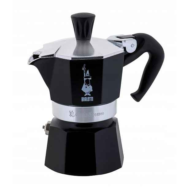 Konvička na kávu Bialetti Moka Express (černá barva)