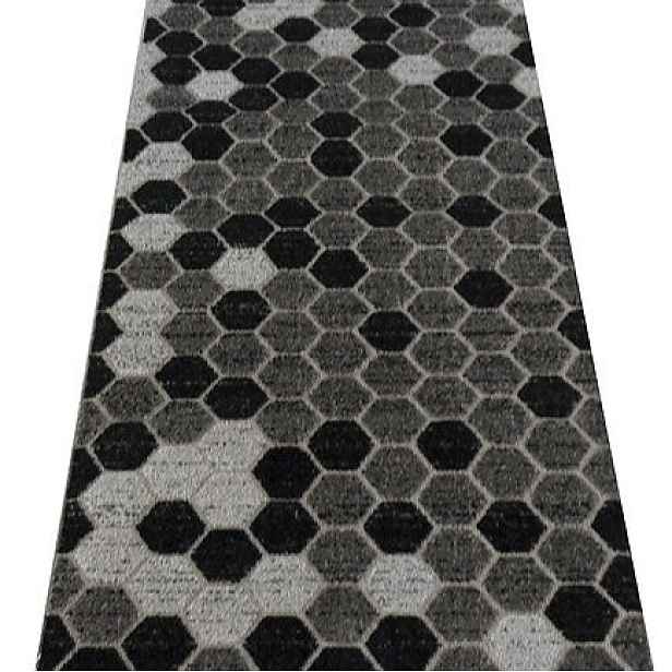 Kusový koberec Lagos 1675 Dark Grey (Silver), 200x290, šedá, obývací pokoj, Berfin Dywany