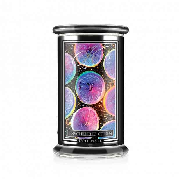 Velká svíčka Psychedelic Citrus Reserve Line Kringle Candle