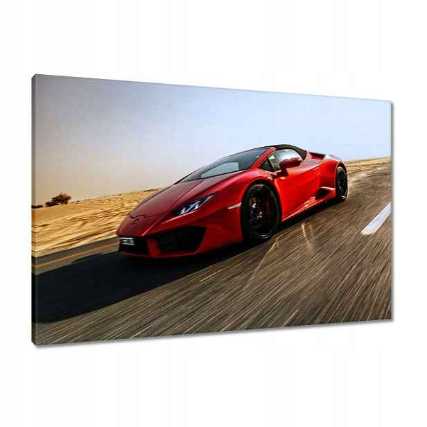 Obrazy 90x60 Červené sportovní auto