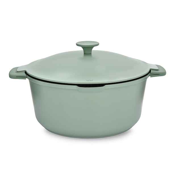 Hrnec s poklicí 28 cm Ambition Fern 813109 6,6L Šalvějový Indukce A Plyn