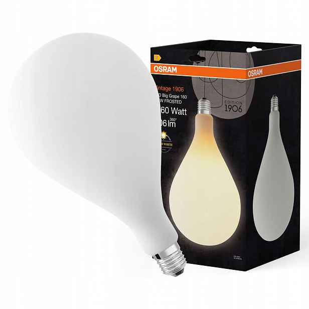 Led žárovka E27 A160 Filament 7.3W 60W 806lm Teplá Jantarová