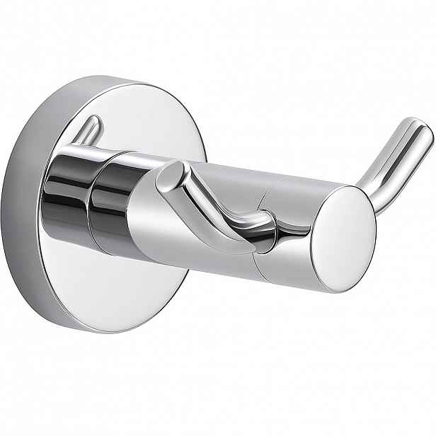 Nástěnný věšák na ručníky Lineo - chrom - 479530