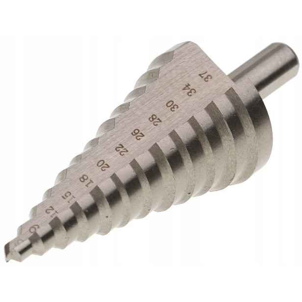 Vrták Kuželový Stupňovitý Hss 6 37 mm Vrtáky