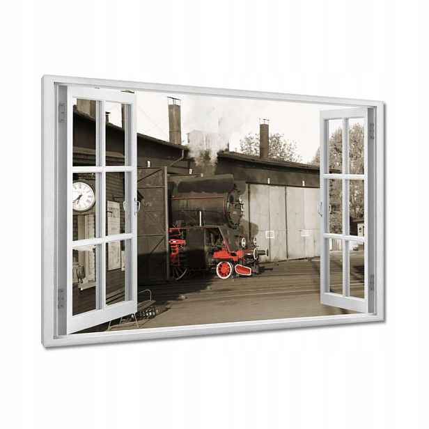 Obrazy 90x60 Wolsztyn Parovoz Ol 49-69