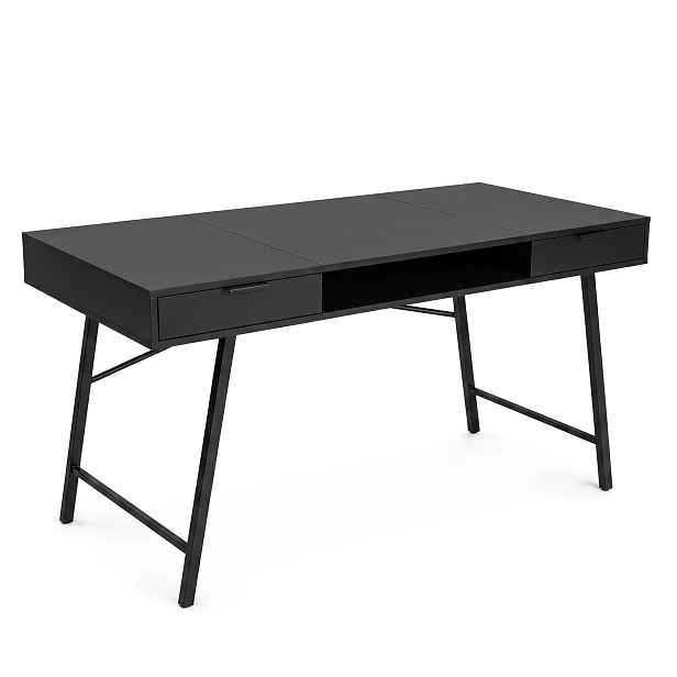 Ak furniture Psací stůl Arden 120 cm černý