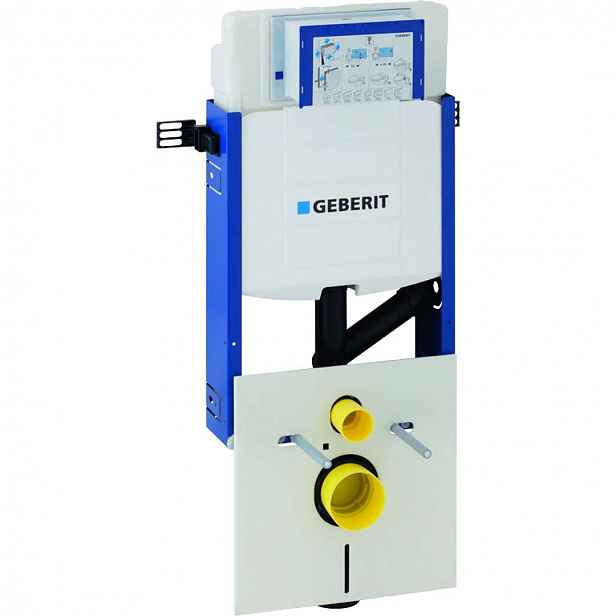 Geberit Kombifix - Předstěnová instalace pro závěsné WC, pro odsávání zápachu, výška 1,08 m 110.367.00.5