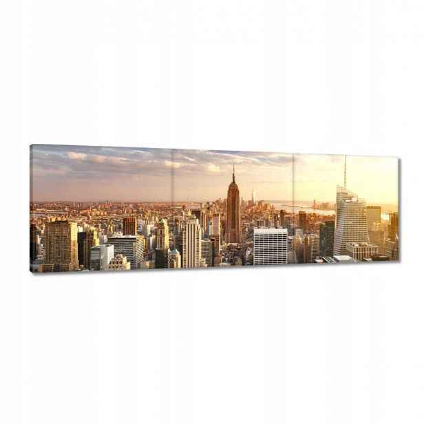 Obrazy 120x40 New York Pohled shora