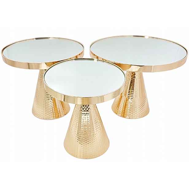 Set Pater Na Koláče Ovoce Zlatý BC3390 Sladký Stůl podnos Patery podnos