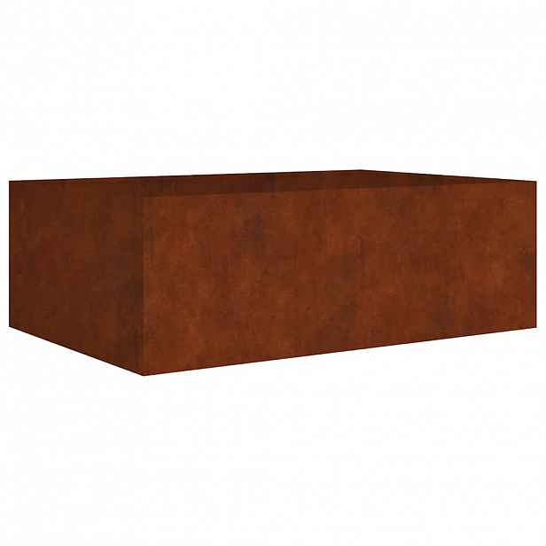 vidaXL Zahradní vyvýšený záhon 120 x 80 x 40 cm cortenová ocel