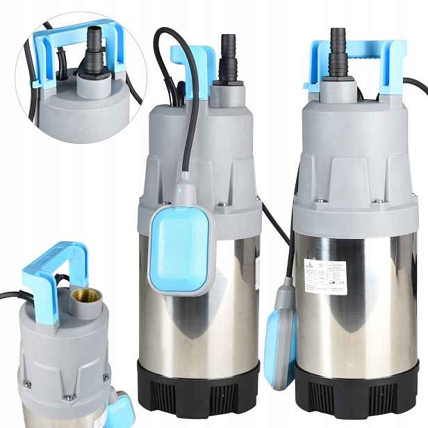 Výkonná ponorná pumpa 6000 l/h Na Zavlažování 900 W Plovák
