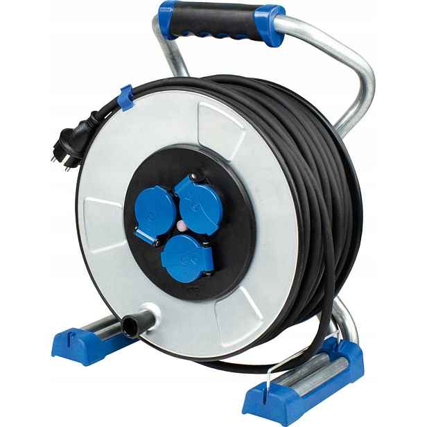 Kabelový buben prodlužovací kabel Xperts Iron-coat 50 m 230 V, 16 A, max. 3500 W