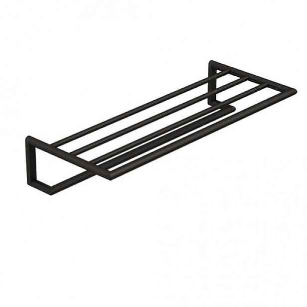 Kludi Vela R držák ručníků kartáčovaný gunmetal 58989N2