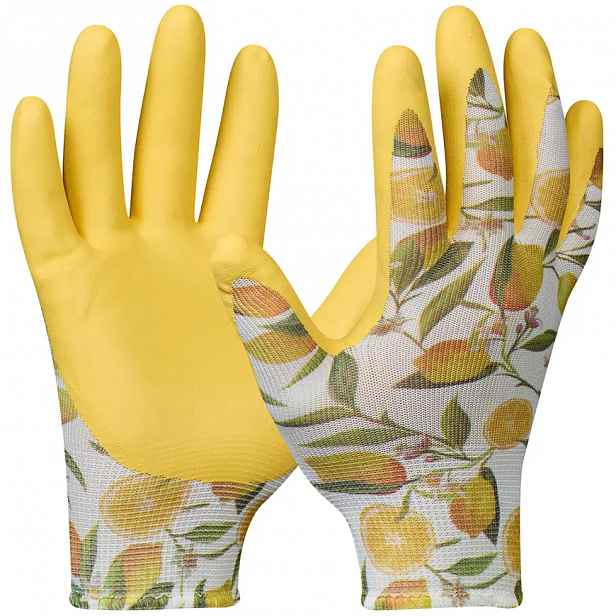 ZAHRADNÍ RUKAVICE GARDELUXE LEMON 8/M