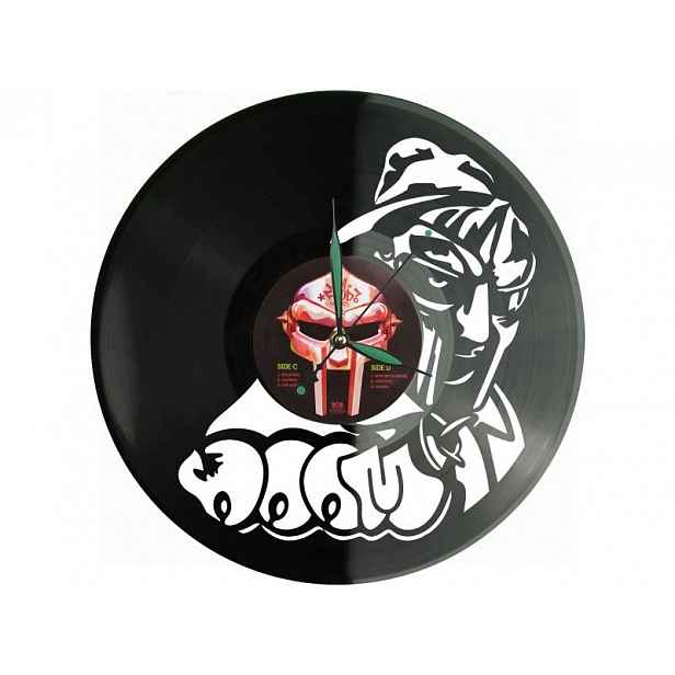 Mf Doom Dárek Originální dekorace do domu Hodiny z vinylové desky