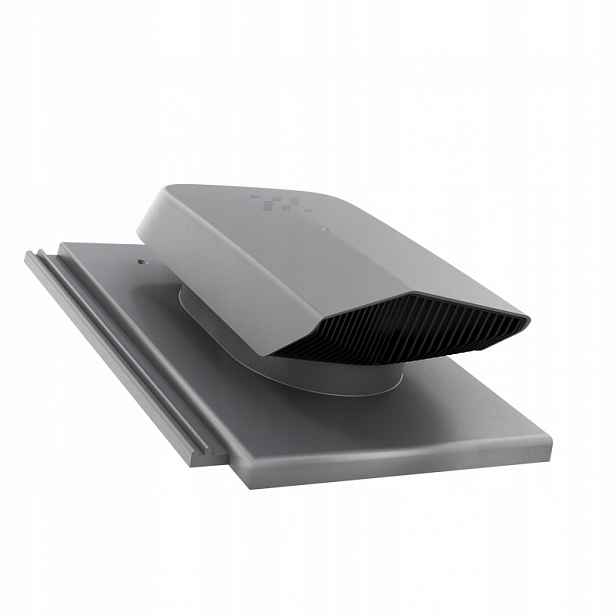 Ventilační střešní ventilátor Creaton Kapstadt Šedý