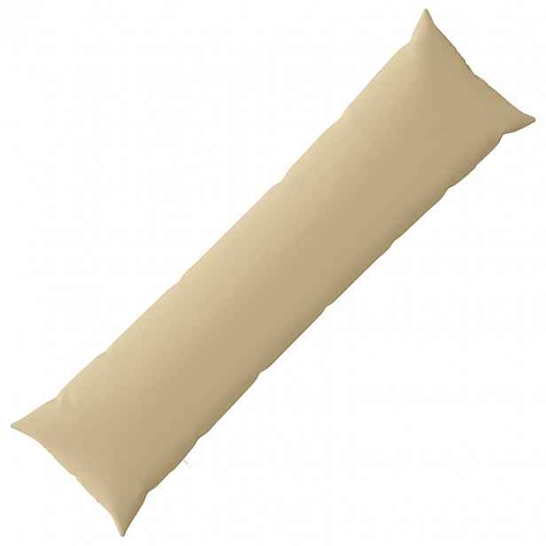 vidaXL Povlak na polštář HEERLEN Béžová 40 x 145 cm Polyester