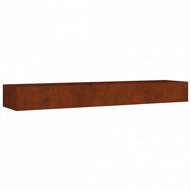 vidaXL Zahradní vyvýšený záhon 360 x 80 x 40 cm cortenová ocel