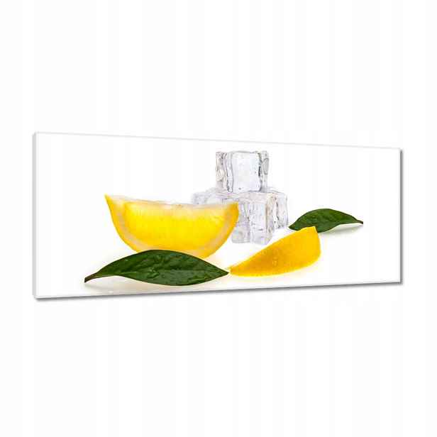 Obrazy 100x40 Citronová čtvrtka