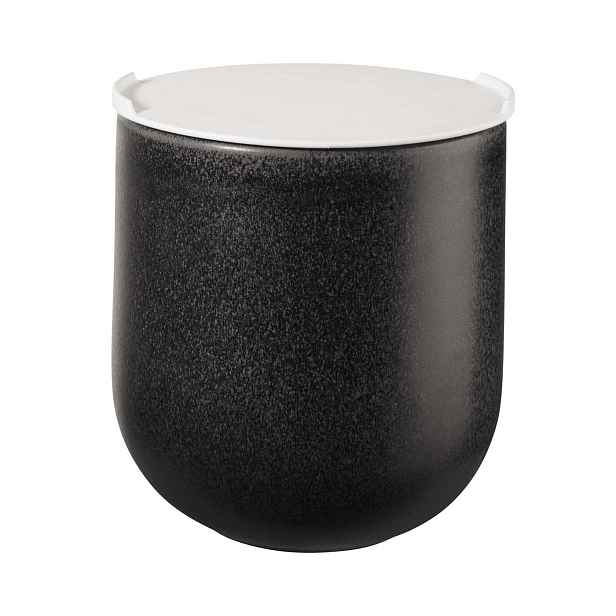 Dóza s víkem výška 16 cm GRANDE COLORE ASA Selection - černá