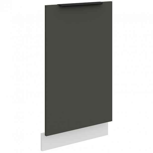 Dvířka pro vestavnou myčku LUNARA - 45x72 cm, grafit / bílé
