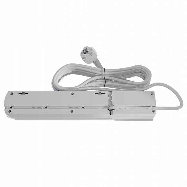 Přepěťová ochrana professional 5 zásuvek 3 m 10A 2300 W šedá
