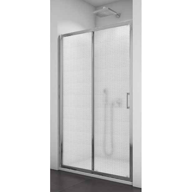 SanSwiss TOPS2 1200 50 30 Sprchové dveře jednodílné 120 cm, aluchrom/mastercarré