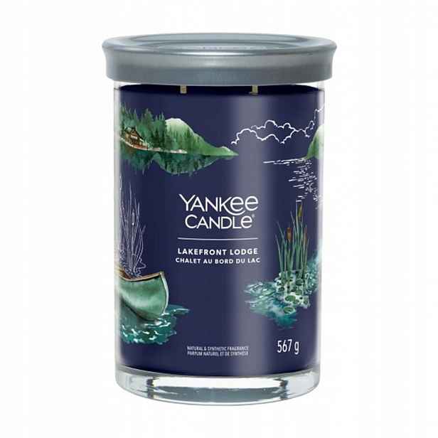 Yankee Candle Signature Lakefront Lodge Tumbler (Svíčka ve skle)