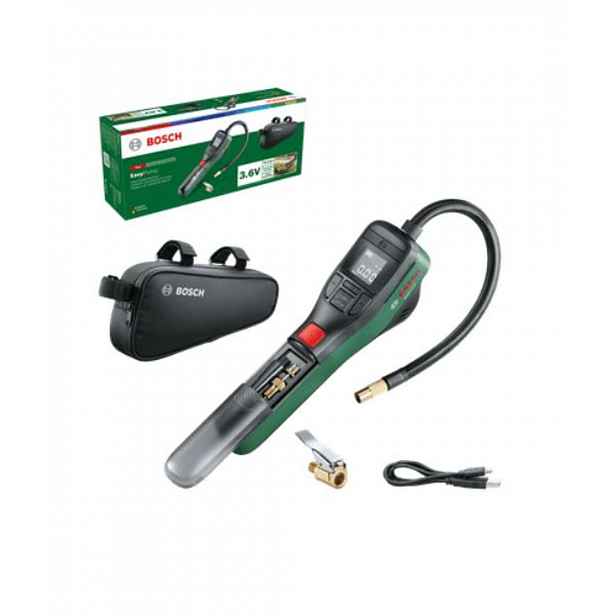 Bosch - 3,6V AKU kompresor, s integrovanou baterií, nabíječka 0603947002