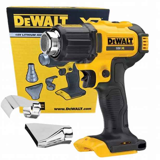 Dewalt DCE530N Akumulátorová Horkovzdušná Pistole 530 °C 2 Rychlostní Stupně Xr 18V Body