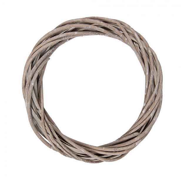Přírodní ratanový věnec Wreath Rattan XS - Ø 20*3 cm Clayre & Eef