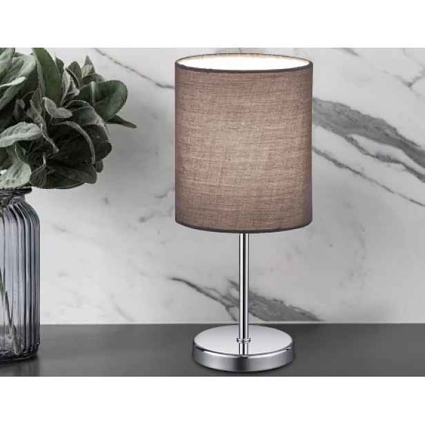 Stolní lampa Jerry, šedá