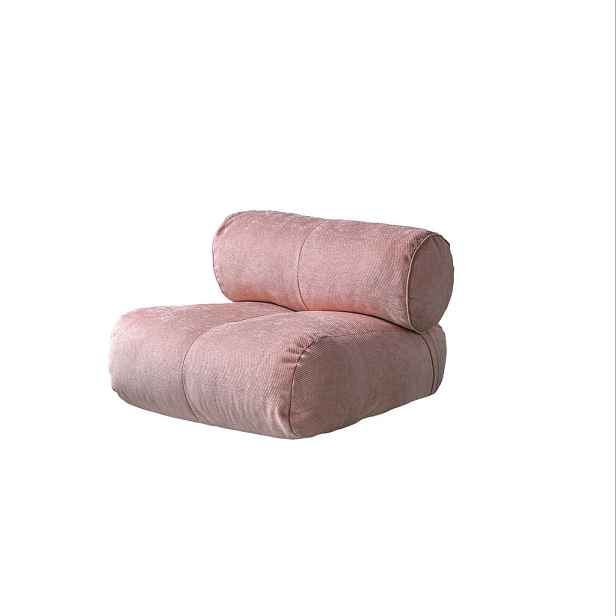 Vercart PODLAHOVÁ pohovka Růžová 70 cm