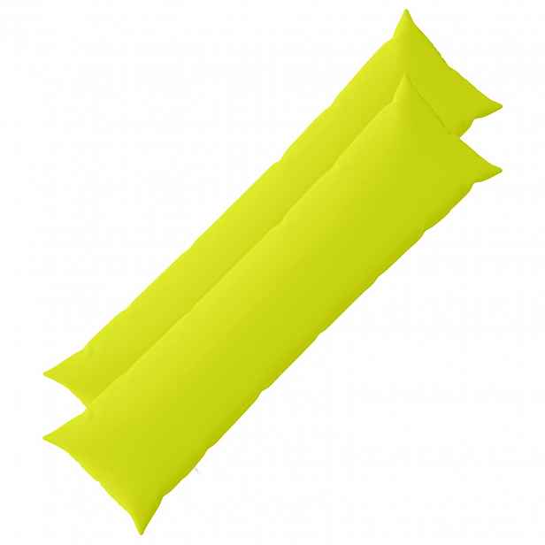 vidaXL Povlak na polštář 2 pcs HEERLEN Jasně zelená 40 x 145 cm