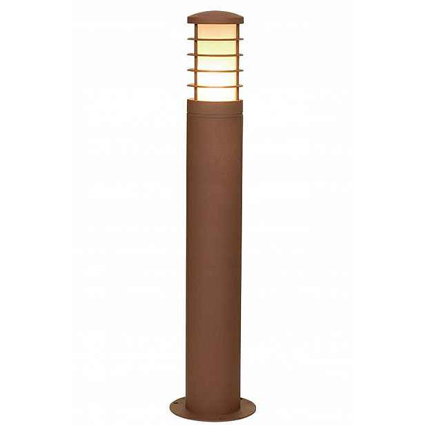 Zahradní lampa Horn Hnědá 1xE27 IP44 65 cm Stojací lampa pro zahradu