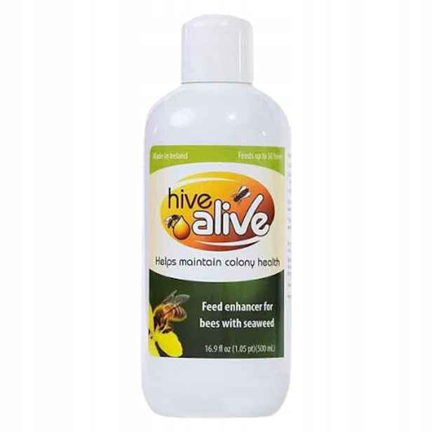 HiveAlive 500 ml – posílení rodiny, stimulace včel – pro 50 rodin