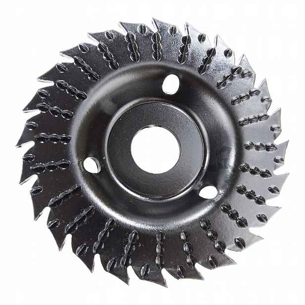 Konvexní kotouč struhadlo silné zuby s pilou 115 mm prol