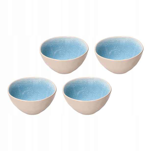 Rose&tulipani Concerto Fuse Azzurro Sada 4 středních misek 15 cm