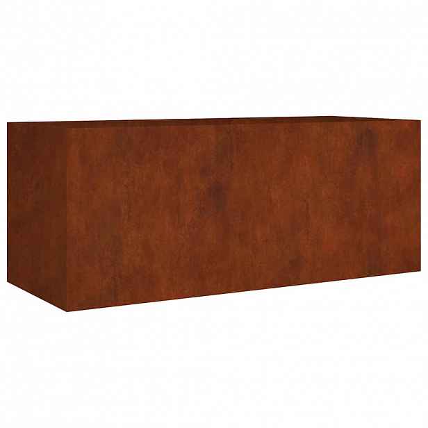 vidaXL Zahradní vyvýšený záhon 200 x 80 x 80 cm cortenová ocel